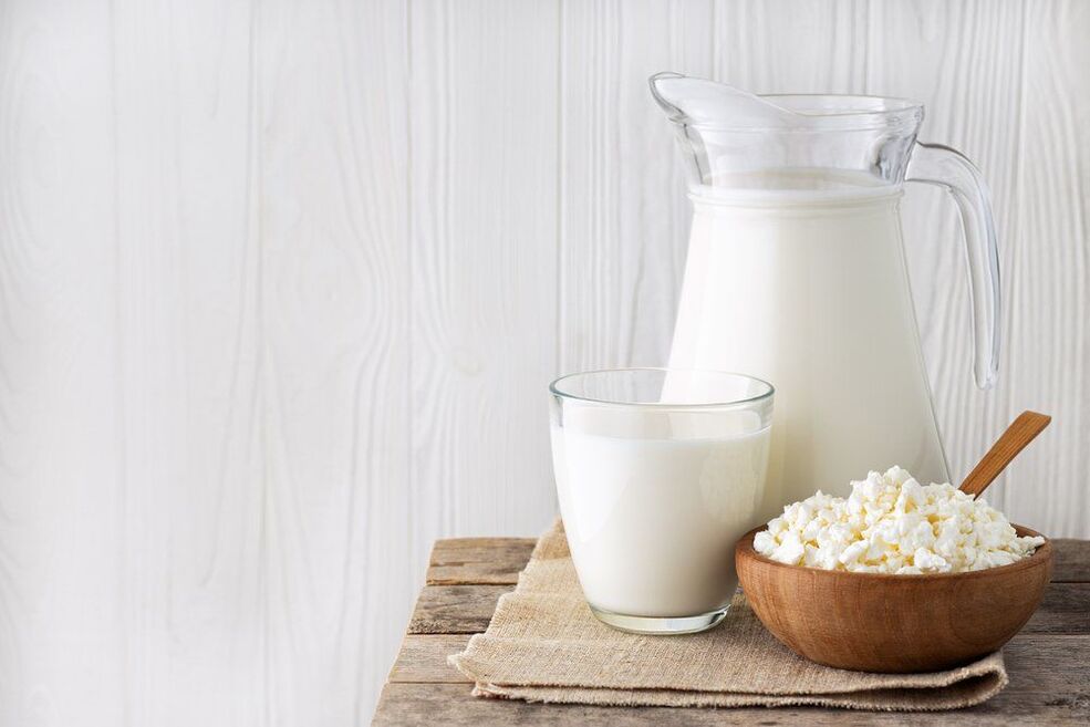 dairy in protein diet