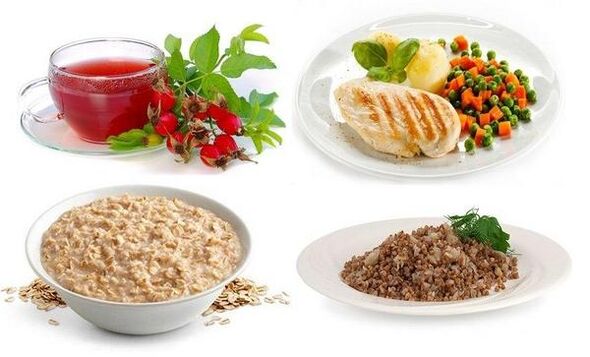 Foods for treating gastritis should be prepared using mild heat treatments