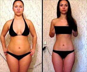 Girl follows 5 days watermelon diet before and after